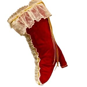 Vintage Christmas stocking